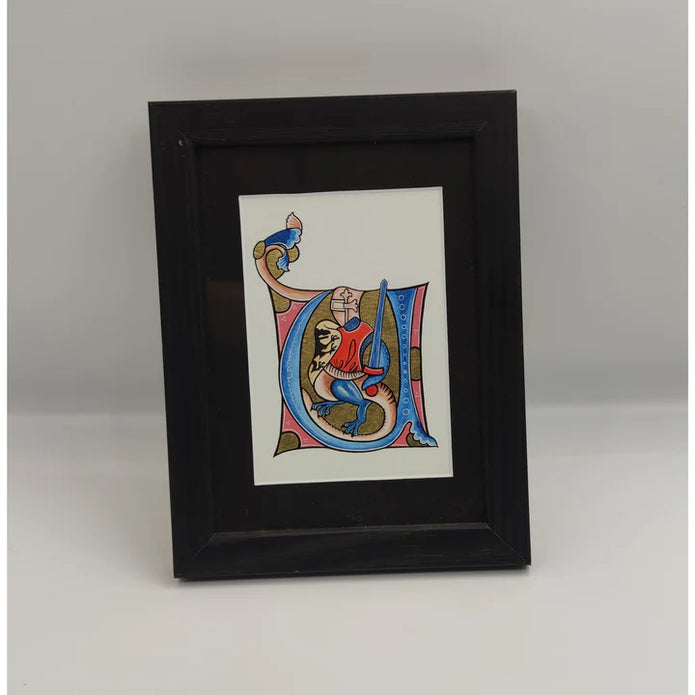 Limoges XIII , sur papier de haute qualité, feuille d'or 24 carats