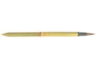 Bambou avec pinceau de martre