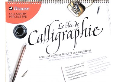 Bloc d'apprentissage de Calligraphie Brause, format A3