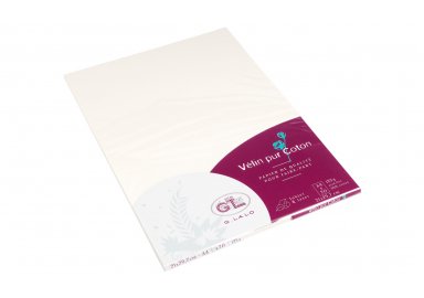 Papier " Vélin pur coton " 125 g