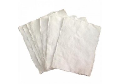 Feuille de papier artisanal "Khadi" 21 x 29,7 cm