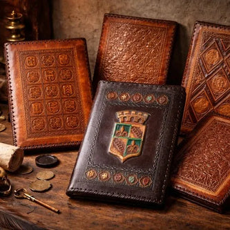 Étui de Manuscrit en cuir