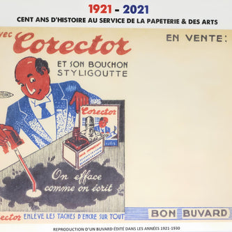 Buvards, Tampons buvard et Coupe-papiers