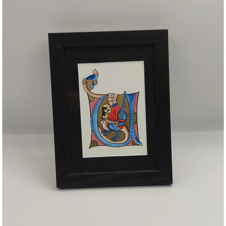 Limoges XIII, on high quality paper, 24 carat gold leaf