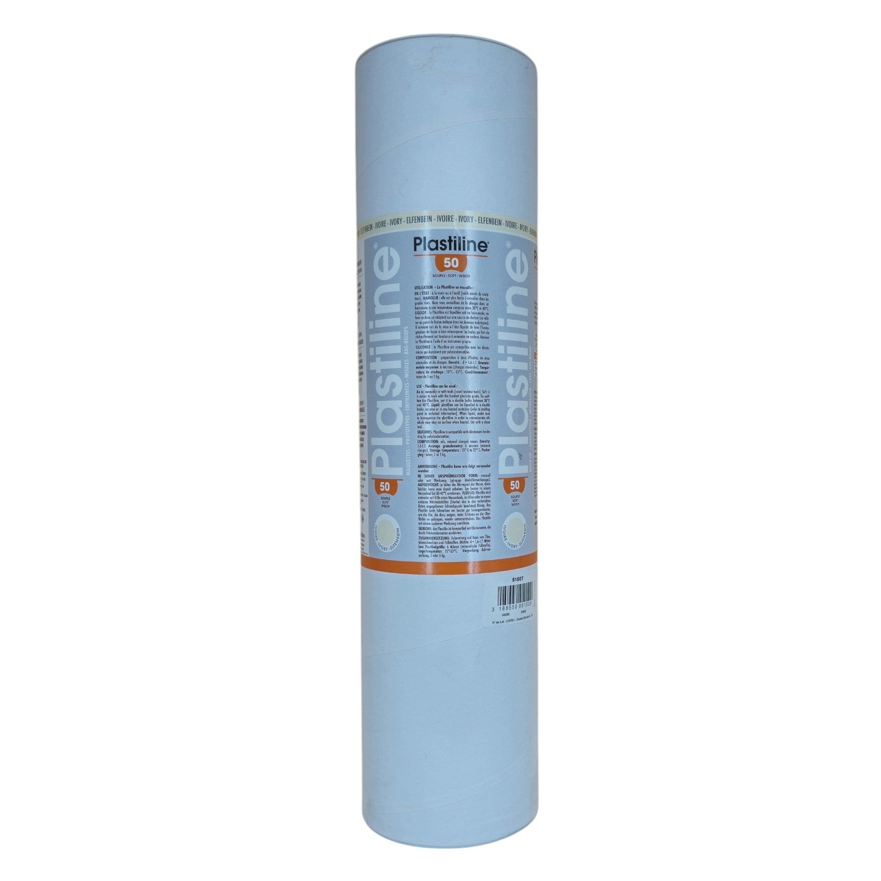 Ref: 9422 Plastiline 50 ivory in 1 kg or 5 kg tube