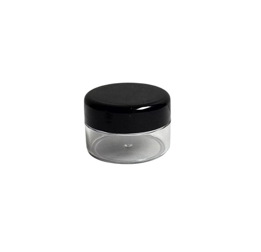 Ref: 0005292-1 Petit pot en PET avec couvercle en 15 g ou 4 g