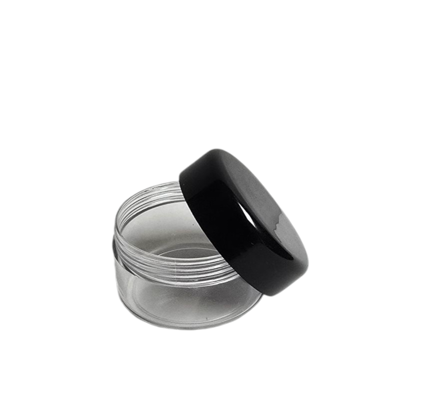 Ref: 0005292-1 Petit pot en PET avec couvercle en 15 g ou 4 g