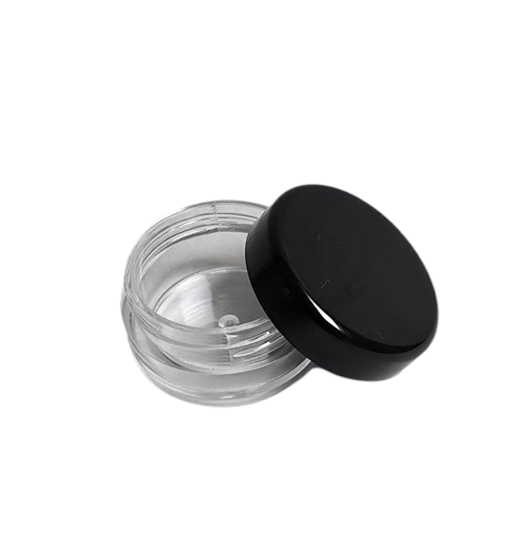 Ref: 0005292-1 Petit pot en PET avec couvercle en 15 g ou 4 g