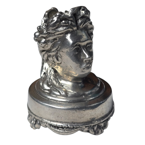 Ref : 0006321-3 Repose-plume italien "Tête de femme"