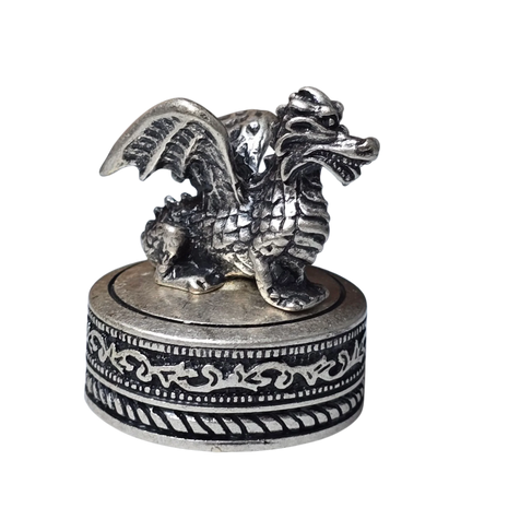 Ref: 1640: Bouchon d'encrier en étain divers modèles