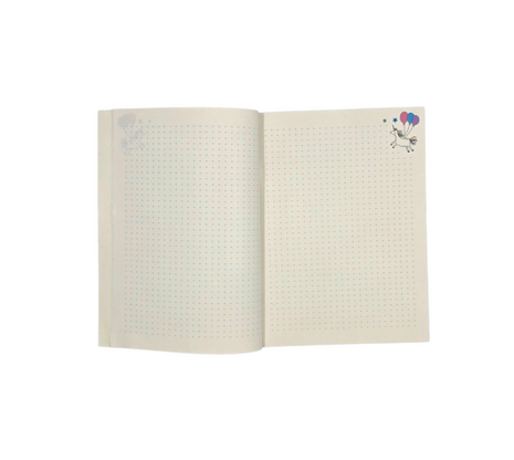 Ref : 0824 Cahier licorne ballon