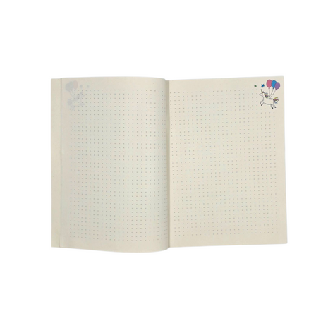 Ref : 0824 Cahier licorne ballon