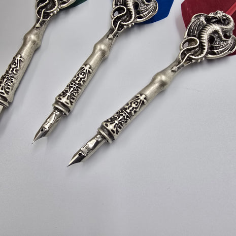 Ref 0000437 coffret plume à parement différentes couleurs