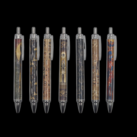 Stylo Égyptien à bille rétractables – Signe d’Égypte