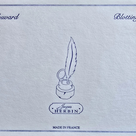 Ref: 119: Pack of 10 Herbin white blotting papers