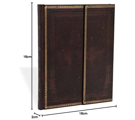Ref : 0001007 Carnet-Livre d'or Paperblanks Noir Marocain