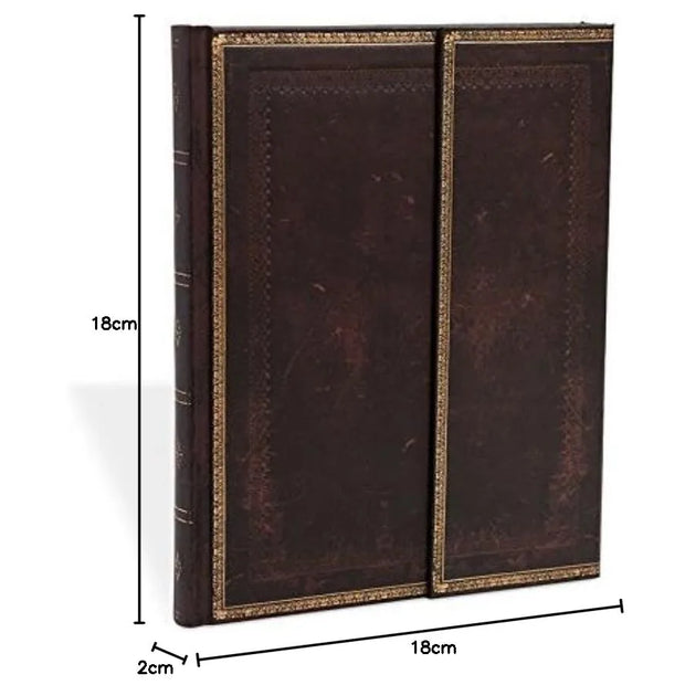Ref : 0001007 Carnet-Livre d'or Paperblanks Noir Marocain