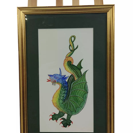 Dragon sur papier de haute qualité