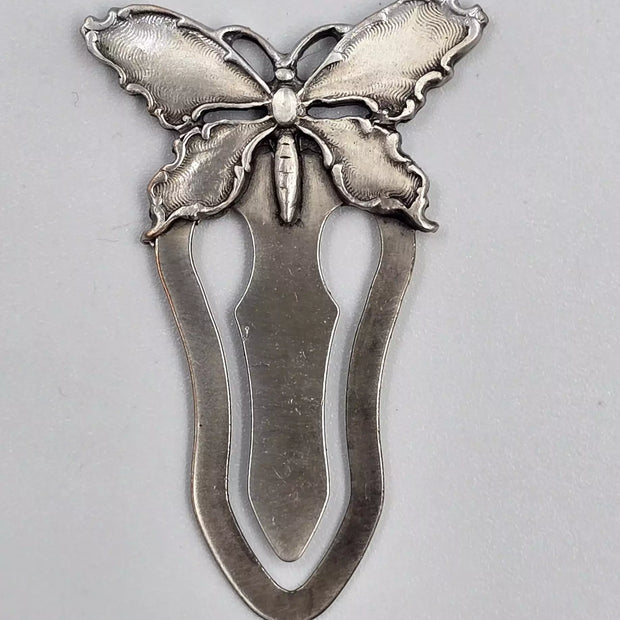 Ref: 0012531-1: Marque-page en étain "Papillon"