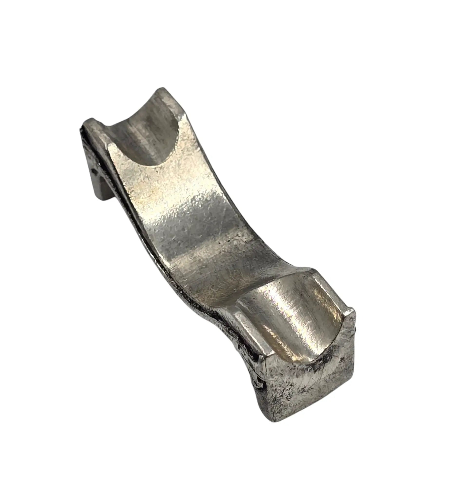 Ref: 1442: Pewter pen rest or sealing stamp holder 