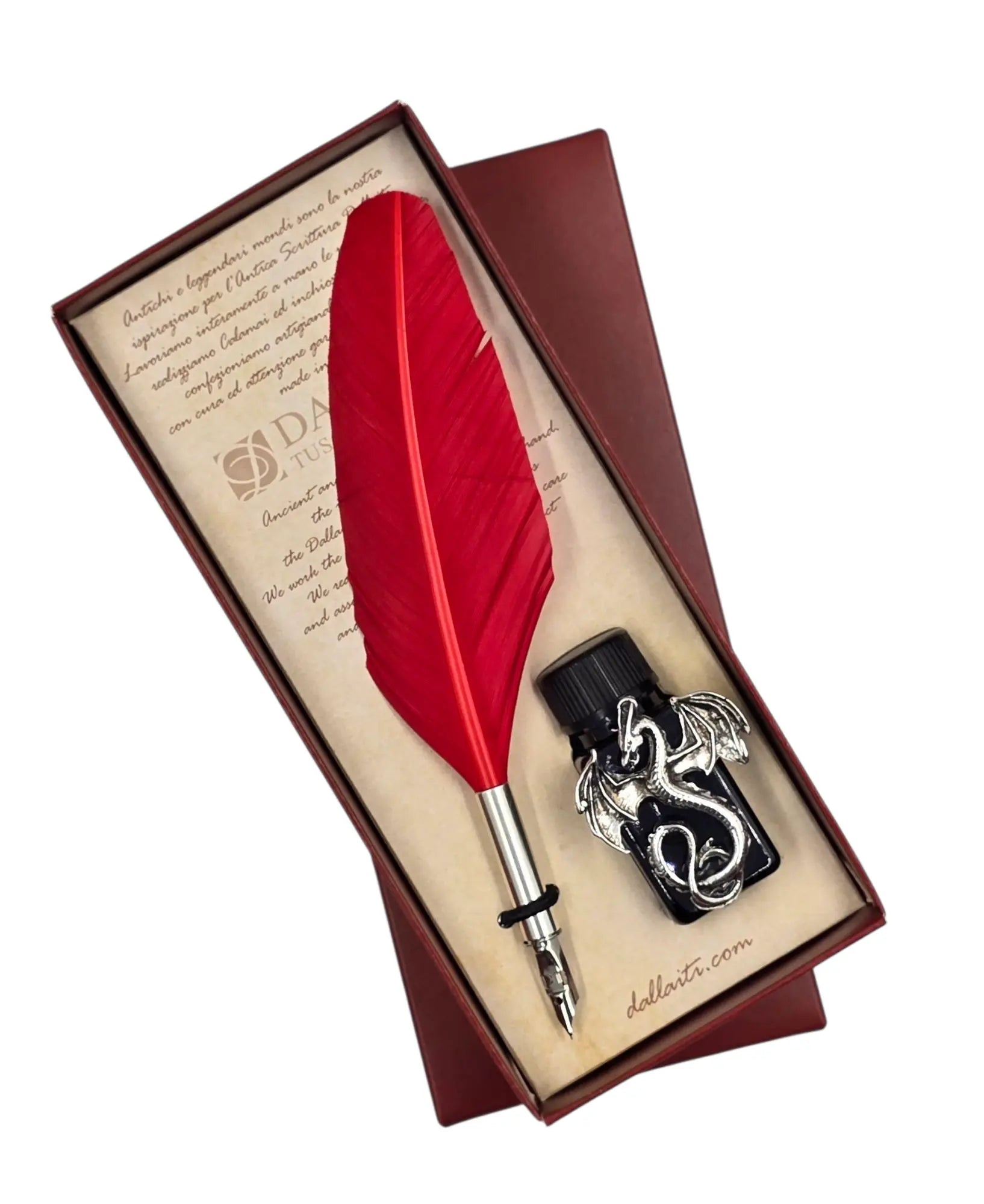 Ref : 0000436-1 Coffret Calligraphie cinq couleurs différentes