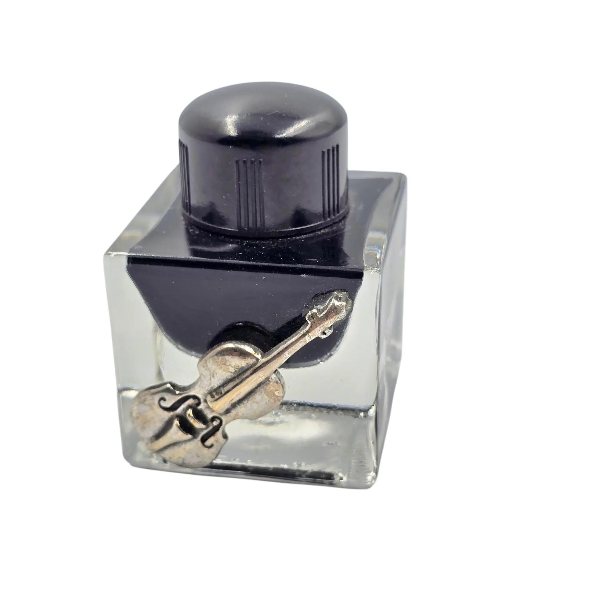 Ref: 1562: Cube Violin Inkwell