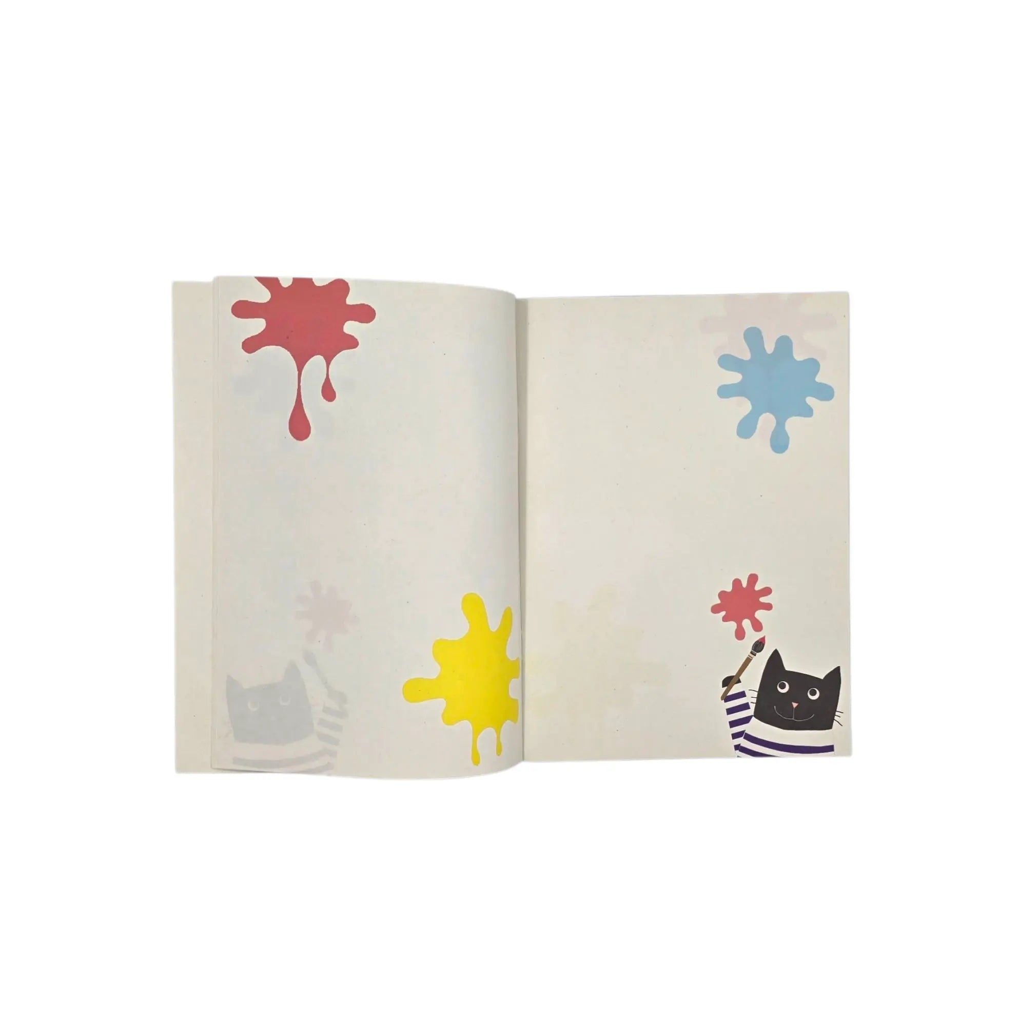 Ref:0820 Cahier d'écriture Artiste chat