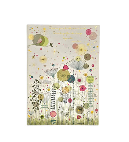 Ref : 0828 Cahier – Prairie Enchantée – Format A5