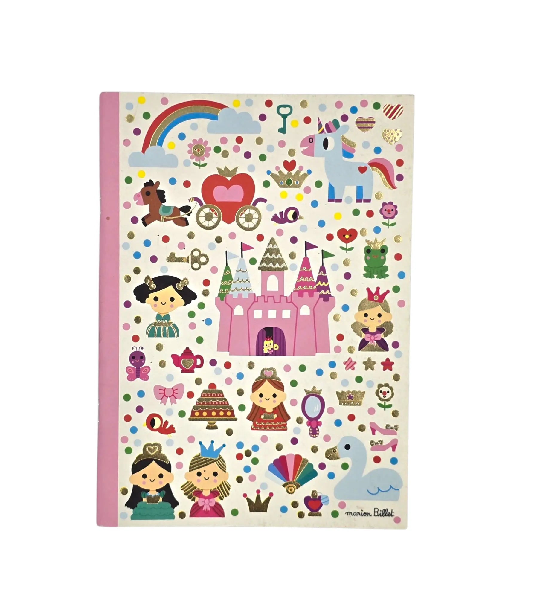 Ref: 0827 Castle and princess writing notebook