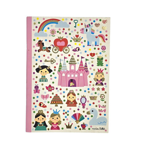 Ref: 0827 Castle and princess writing notebook