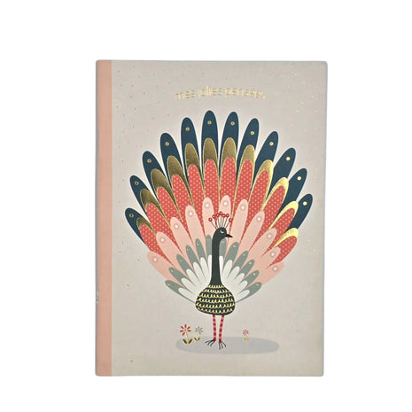 Ref: 0829 Peacock of Thoughts Notebook
