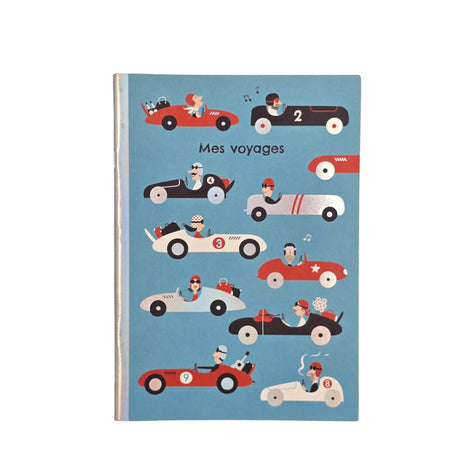 Ref: 0834 Notebook “My Travels” – Vintage Cars – A5 Format