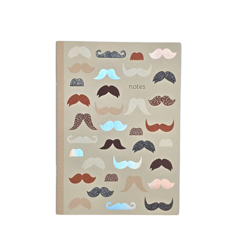 Ref: 0835 Illustrated mustache notebook