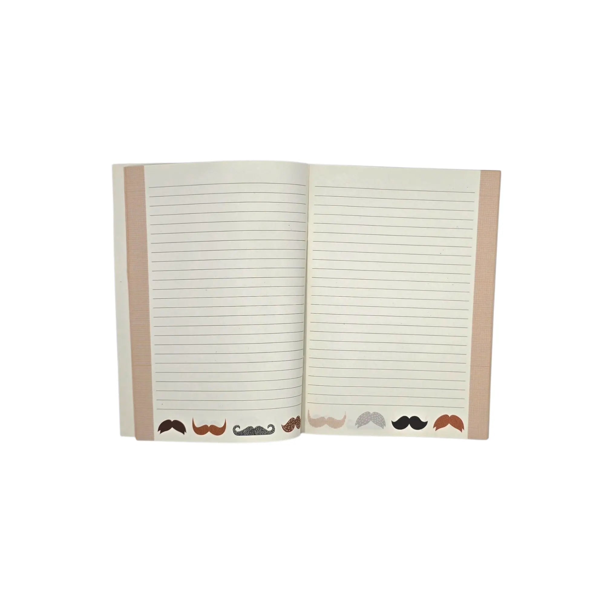 Ref : 0835 Cahier de note illustré moustache