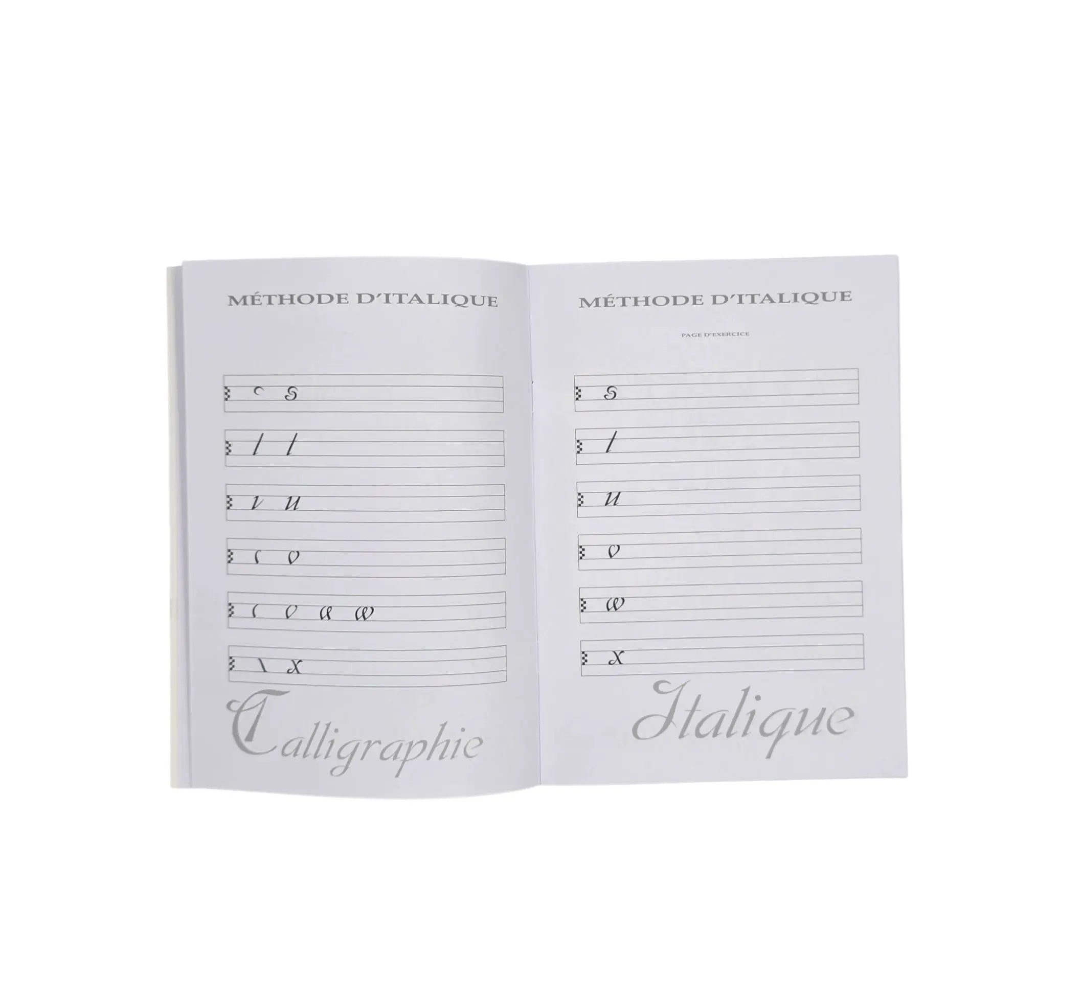 Ref : 0838 Cahier d'apprentissage de L'italique
