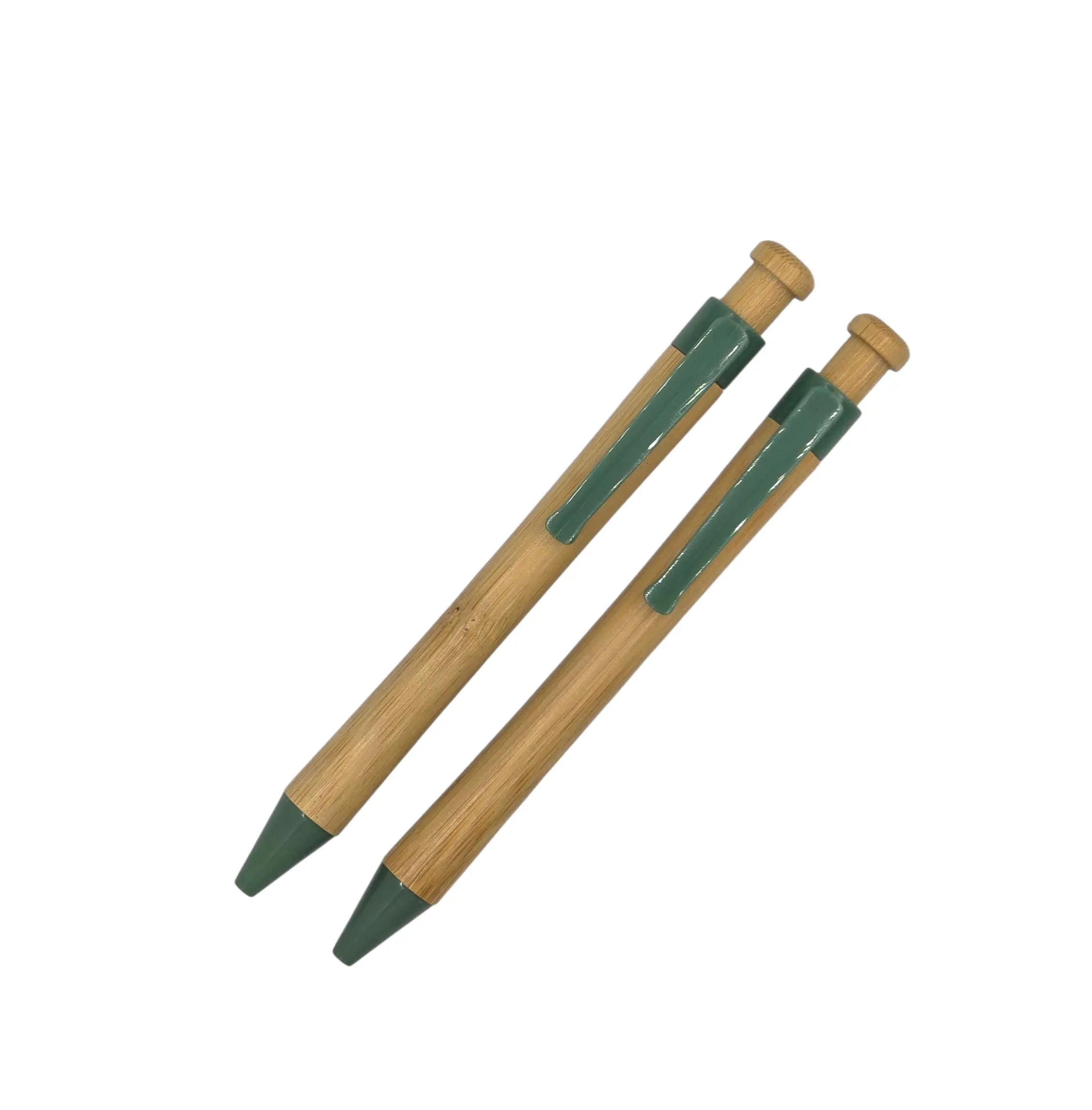 Ref : 0002436 Set de stylos en Bambou pointe fine