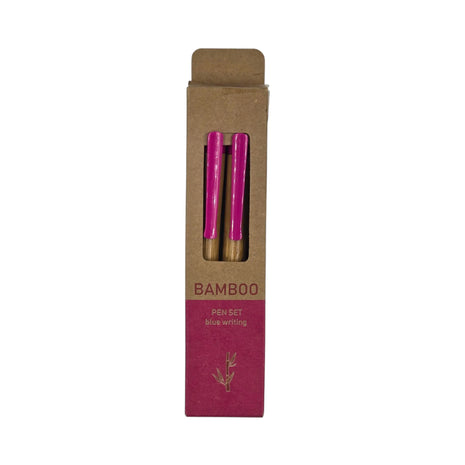 Ref : 0002436 Set de stylos en Bambou pointe fine