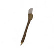 Le Stylet du Sylvestre. Stylo en bois naturel orné d’un cristal brut