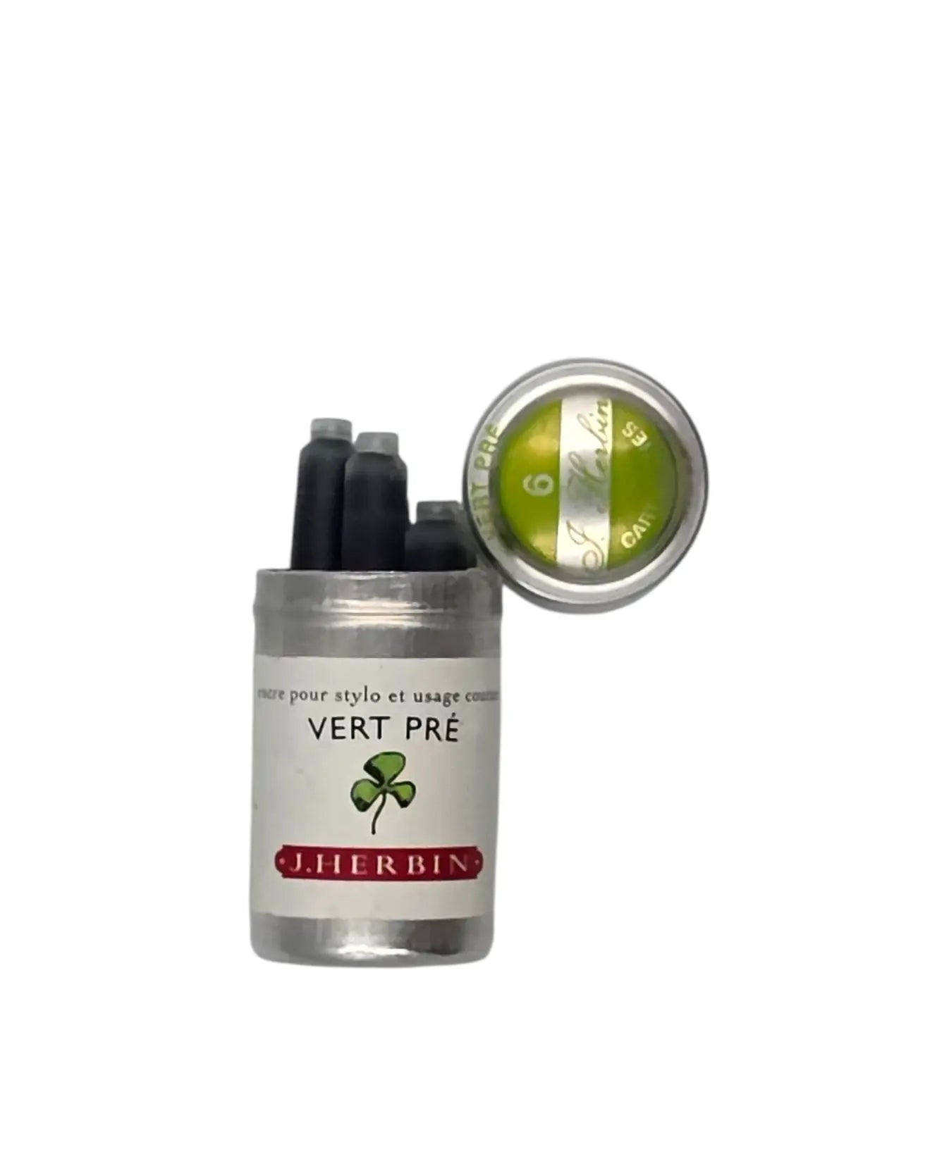 Ref: 143: Box of 6 Herbin ink cartridges for classic fountain pens 