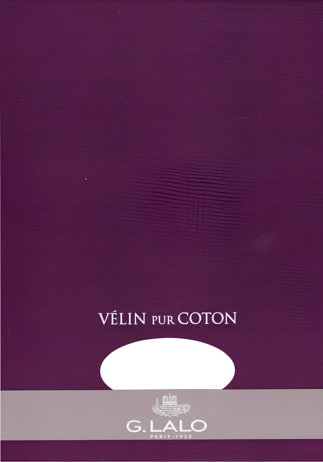 Ref: 0004068 Block “Pure Cotton Vellum” Lalo 