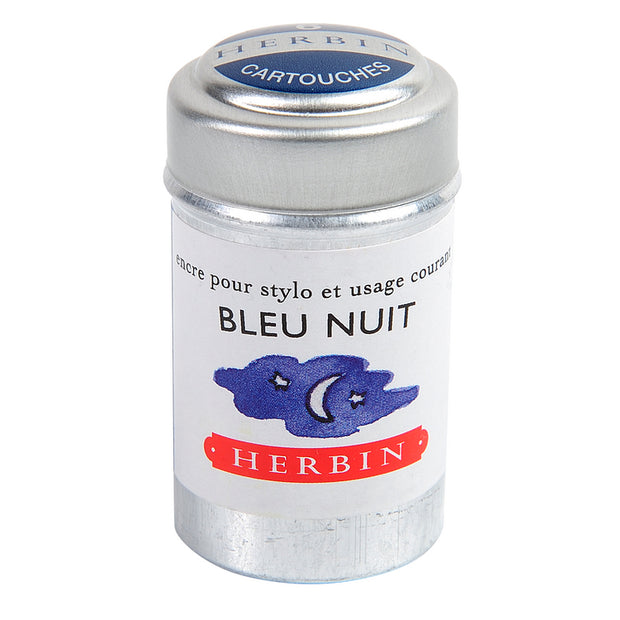 ref: 143: Boite de 6 cartouches d'Encre Herbin pour stylo-plume classique