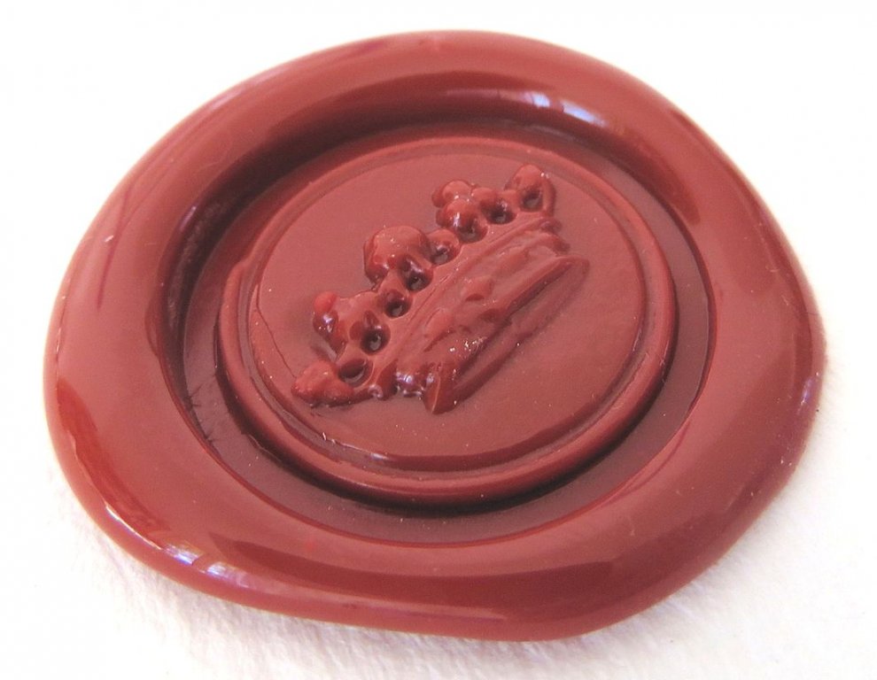 Ref: 0006242 Sceau artisanal en étain 
