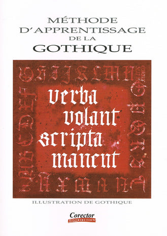 Ref: 640: Cahier d'apprentissage " Gothique "