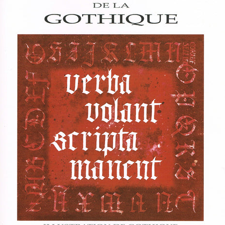 Ref: 640: Cahier d'apprentissage " Gothique "