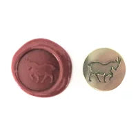Ref: 0011918 Bronze seal stamp