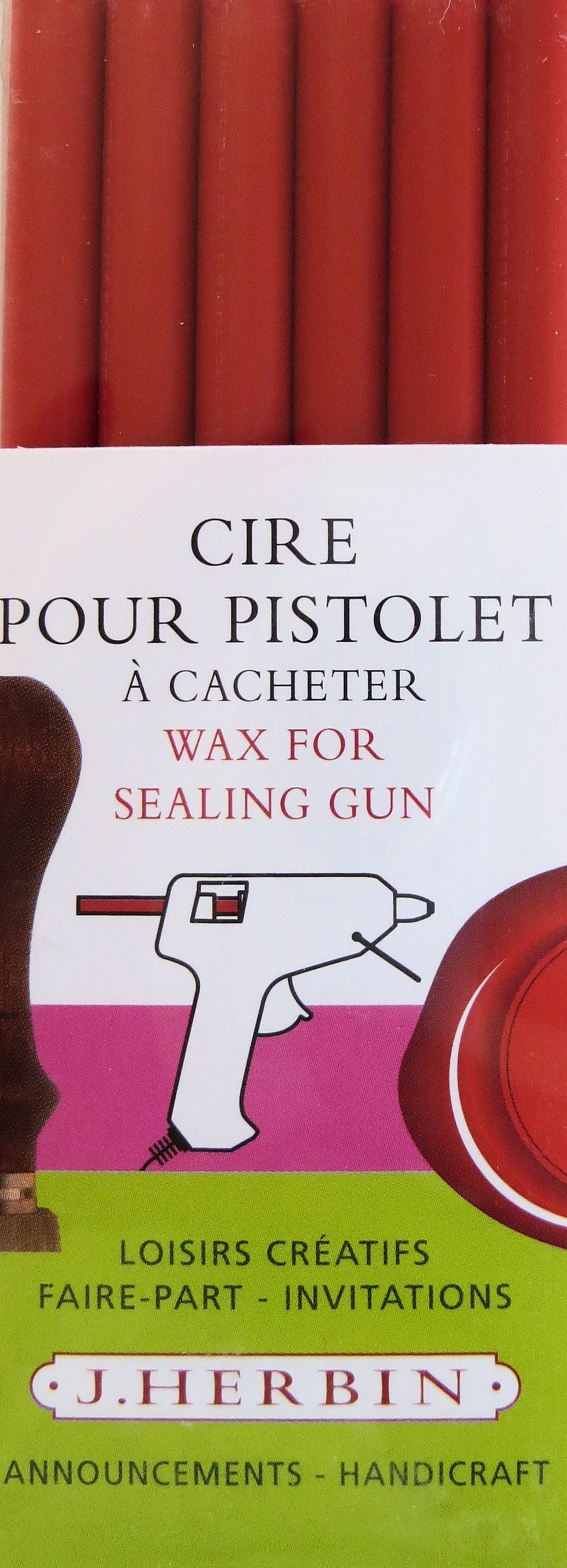 Ref: 1321: Herbin pearlescent sealing wax for wax gun 