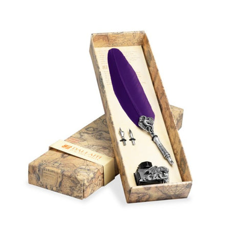 Ref: 0000438 Coffret " Plume d'oie Dragon et encrier"