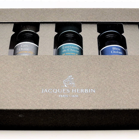 Ref: 0011220-6: Coffret Spécial Anniversaire " Cinq Encres pailletées 1670"