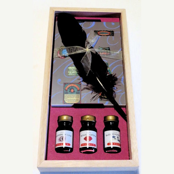 Ref: 002299-1 Coffret en bois Herbin 