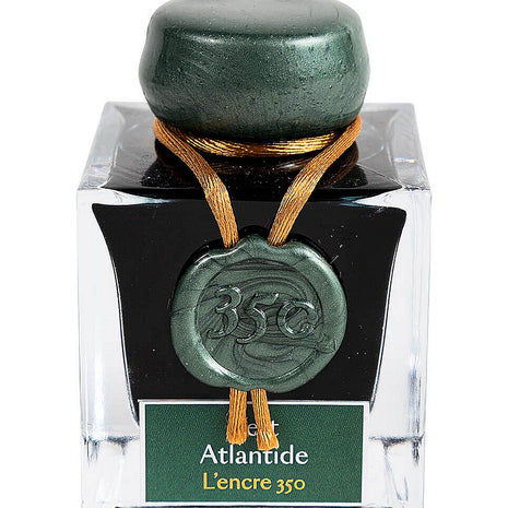 Ref: 1566-9: Encre Herbin 1670, "Vert Atlantide"